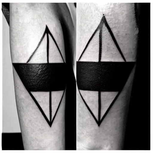 Triangle Set Temporary Tattoo | EasyTatt™