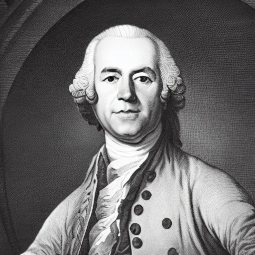 Image similar to an portrait of joe biden in 1 7 7 7, detailed