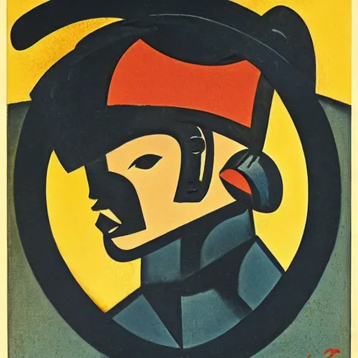 Image similar to a poster of a young soldier wearing a helmet. by ismael nery, wyndham lewis. behance, soviet propaganda, american propaganda