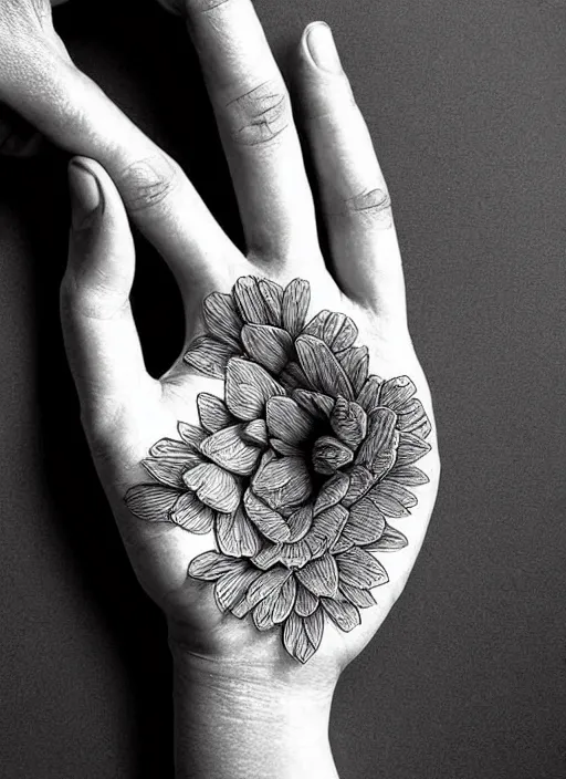 Image similar to hand art jinjo ito hyperrealism, intricate detailed