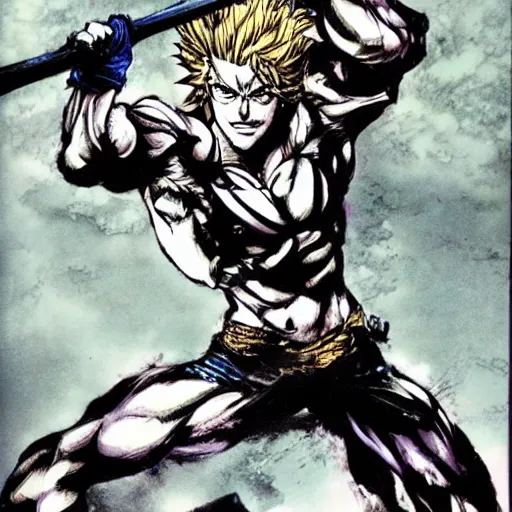 When did Dio strike this pose? : r/StardustCrusaders