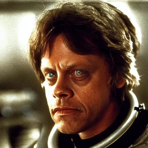 Image similar to mark hamill in ridley scott's alien