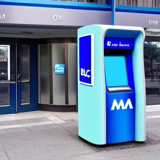 Image similar to blue atm with crown logo