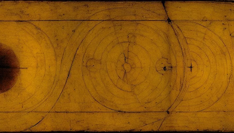 Image similar to the two complementary forces that make up all aspects and phenomena of life, by Leonardo da vinci