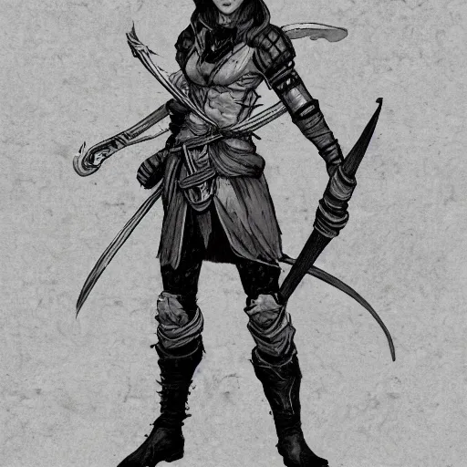 Prompt: dungeons and dragons, character concept, rogue