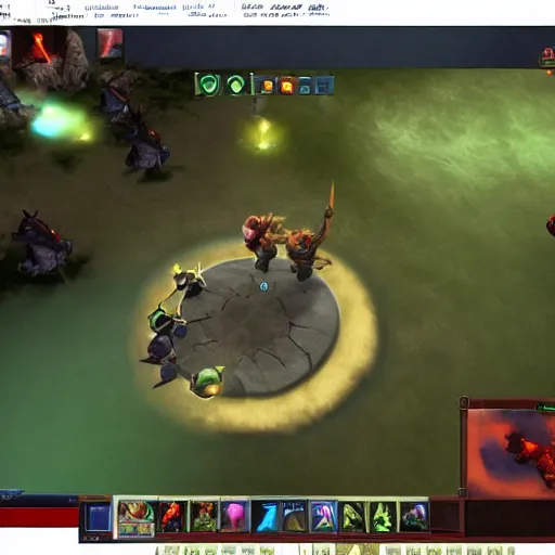 Image similar to dota 2 on linux