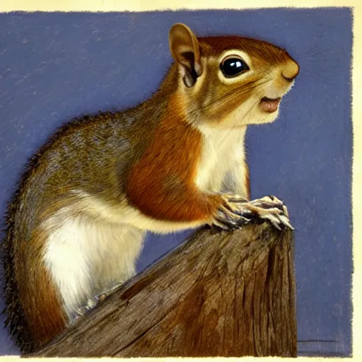 Prompt: by waterhouse, picture portrait of a squirrel wearing a delta aviator cap, photorealism, 8 k,