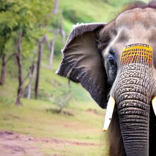 Image similar to wooly long haired asian elephant hd nature photography