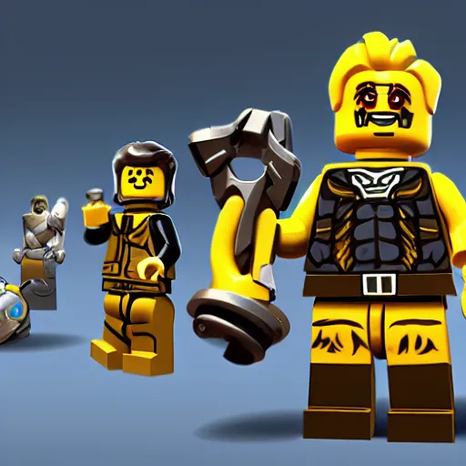 LEGO MOC Roblox Noob Avatar by charzboi