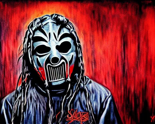 Prompt: artwork by slipknot