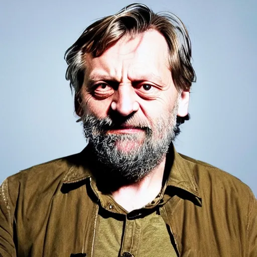 Prompt: slavoj zizek as the villain in christopher nolan's next blockbuster film