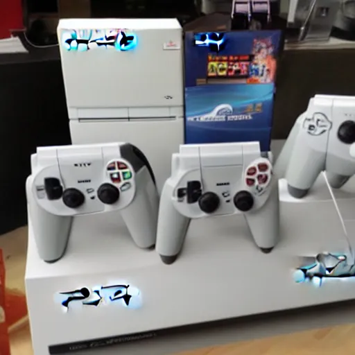 Image similar to the playstation two made by nintendo