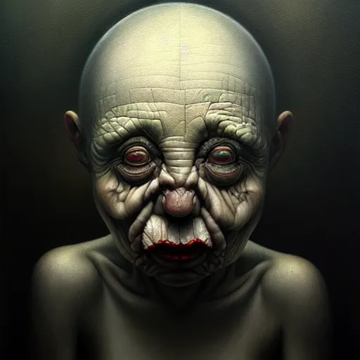 Image similar to ethos of ego. mythos of id. by anton semenov hyperrealistic photorealism acrylic on canvas