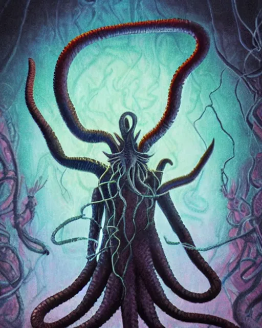 Image similar to nyarlathotep, hd realistic color image