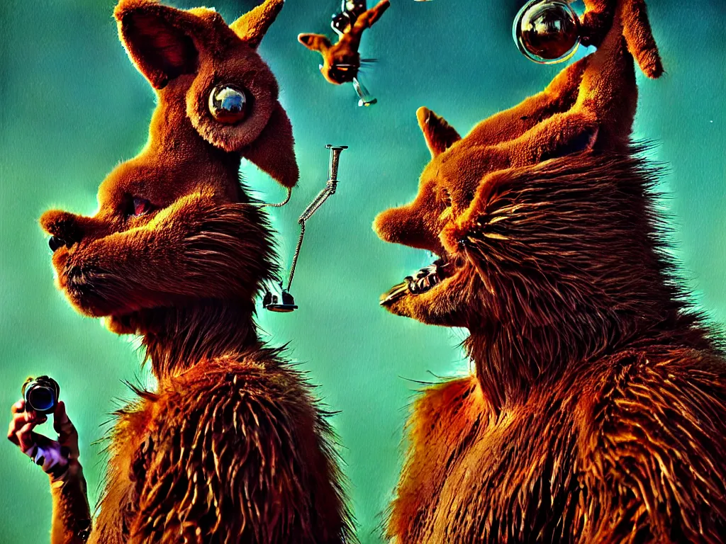 Prompt: highly detailed photo of fur world, trending on deviantart, neo surrealism, sharp focus, a lot of little details, octane, masterpiece, art by max ernst