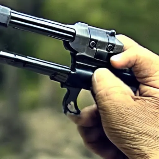 Image similar to bullet firing from gun slow motion shot