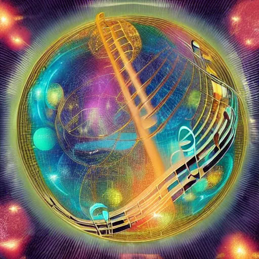 Image similar to music of the spheres