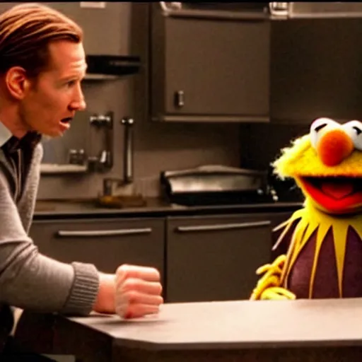 Image similar to still of the Muppets in the movie Interstellar