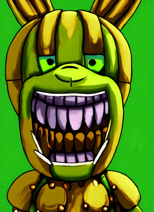 Image similar to springtrap