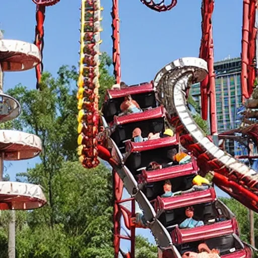 Image similar to fear factor theme park ride