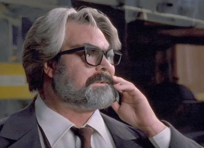 Image similar to tony schiavone, movie still, from the new batman returns movie, 8 k, realistic