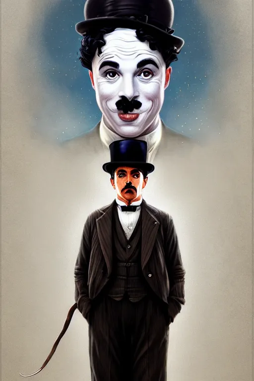 Prompt: highly detailed portrait of charlie chaplin as the god zeus in gta v, stephen bliss, unreal engine, fantasy art by greg rutkowski, rhads, ferdinand knab, makoto shinkai and lois van baarle, ilya kuvshinov, rossdraws, tom bagshaw, global illumination, radiant light, detailed and intricate environment