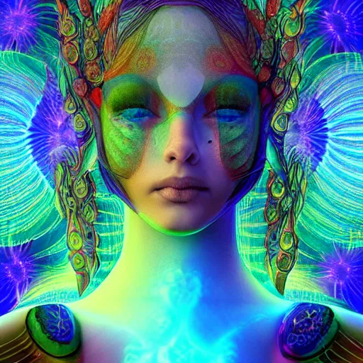 hallucionational imaginery spirits, gaia, human form | Stable Diffusion ...