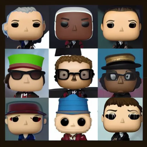 Prompt: “ marauders game character as a funko pop ”