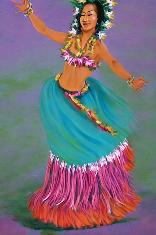 Image similar to female dancer aloha hula by kim taylor reece