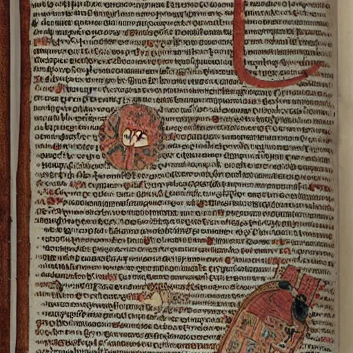 Image similar to A children\'s book of poem in the style of Codex Gigas