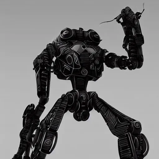 Prompt: a mech version of a bug, very symmetrical, highly detailed, by joss nizzi, pinterest, ranker, fotoscape, artstation, keyshot, unreal engine