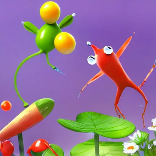 Image similar to pikmin game