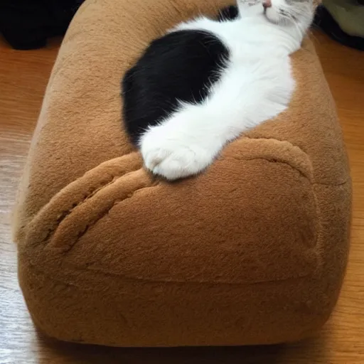 Prompt: cat loaf