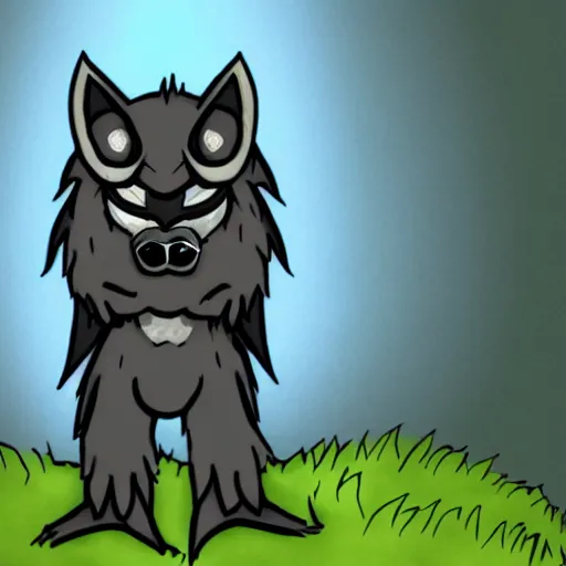 Prompt: scp wolf monster