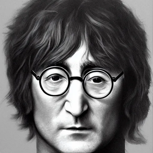 Prompt: John Lennon, hyper realistic, HD, HQ, photo realistic