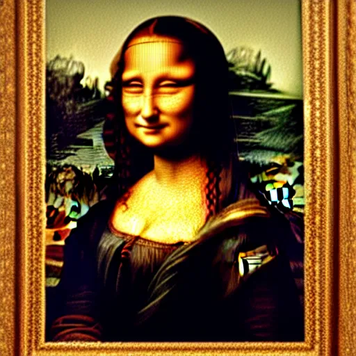 Image similar to the mona lisa