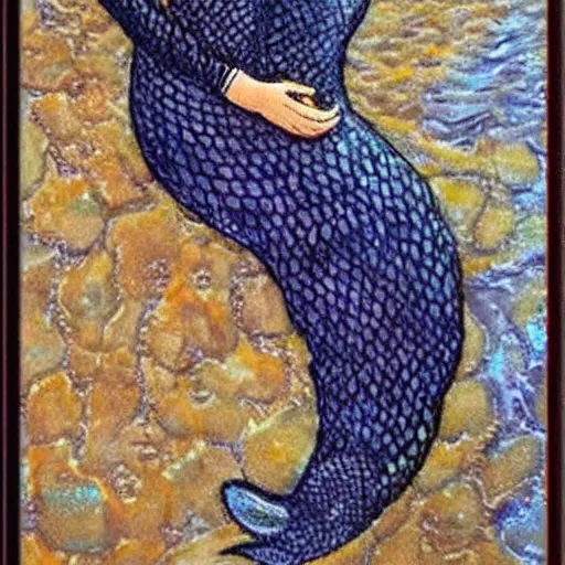 Image similar to sherlock holmes mermaid