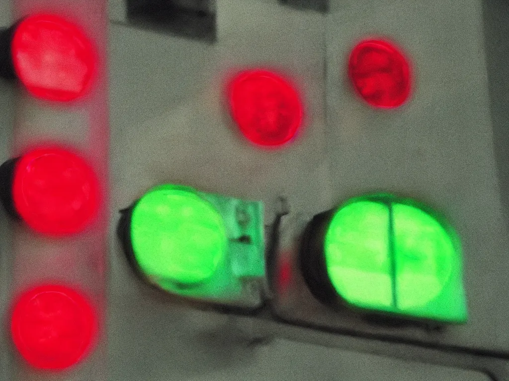 Prompt: twin peaks series traffic light
