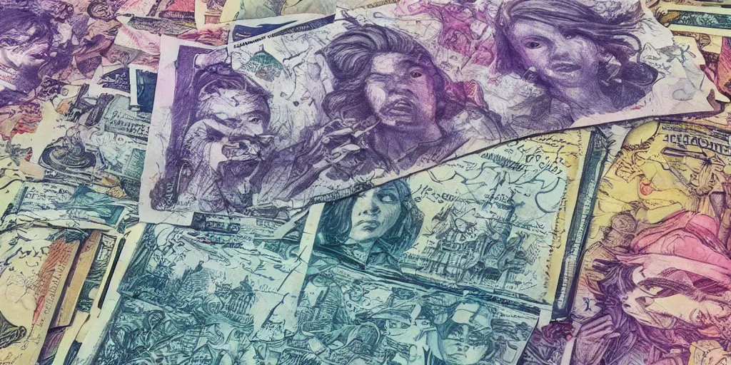 Image similar to it is obvious today that america has defaulted on this promissory note, insofar as her citizens of color are concerned. ultrafine highly detailed colorful illustration, intricate linework, sharp focus, octopath traveler, final fantasy, unreal engine highly rendered, global illumination, radiant light, intricate environment