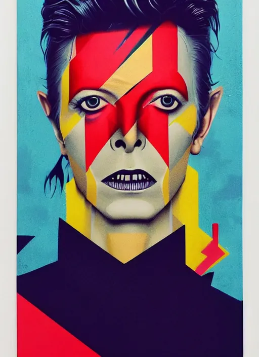 david @ bowie by sachin teng : 5 attractive, sexy, | Stable Diffusion ...
