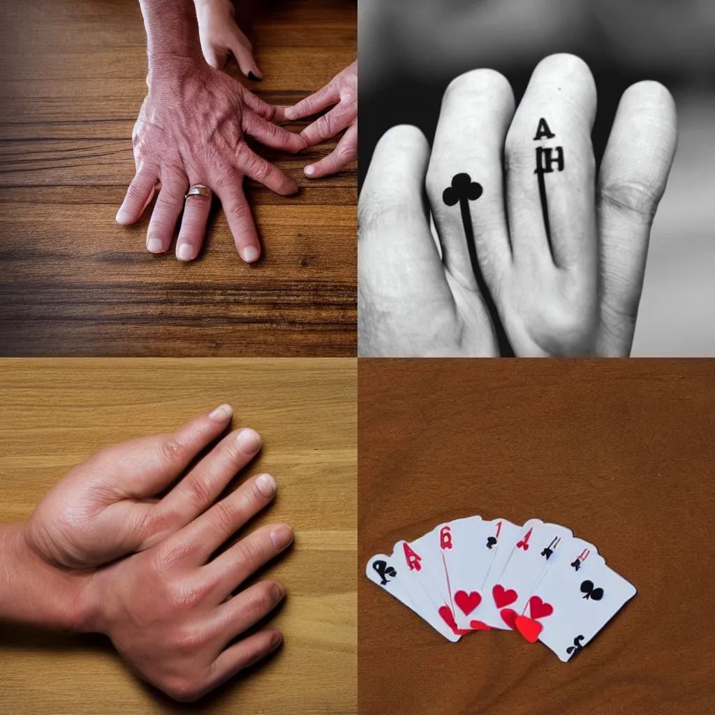 Image similar to a perfect hand,