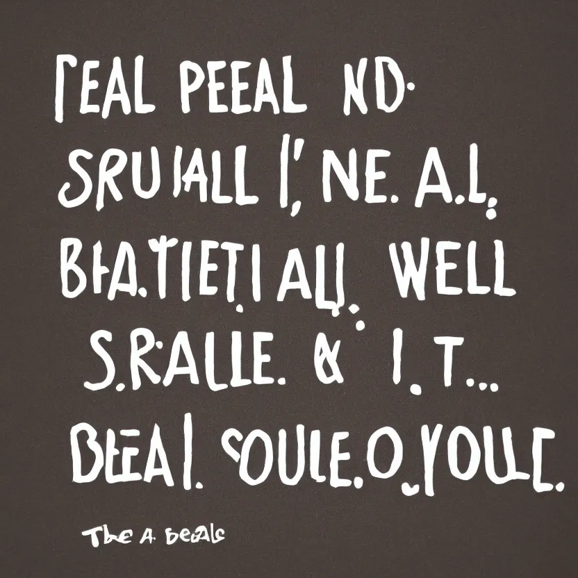 Prompt: bereal, be real, app, real. be yourself. motivational. [ the words be real ]. text. poem. cool