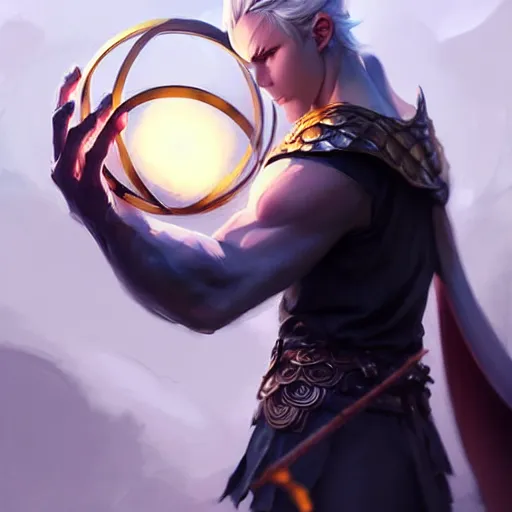 Prompt: odin holds his hands on the dragon orb, fantasy art, anime - style digital painting by wlop, digital painting by yanjun cheng, by wlop, by brom, cgsociety contest winner, digital painting, trending on artstation, beautiful, hd, colored line - art, by chuby mi, ultra anime, intricate details, by eran note, 8 k