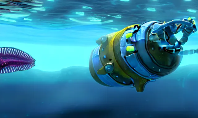 Image similar to subnautica