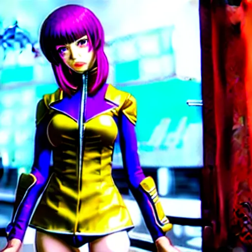 Image similar to sophia from shin megami tensei v as boomerang kuwanger, very detailed, unreal engine, psx graphics, 3 5 mm still photo