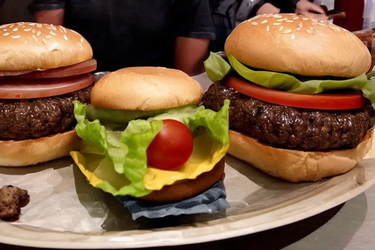 Image similar to the worst hamburger