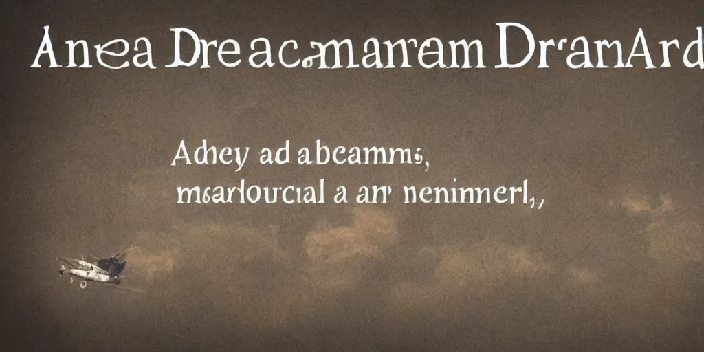 Prompt: a dream having a dream, impactful, extremely detailed