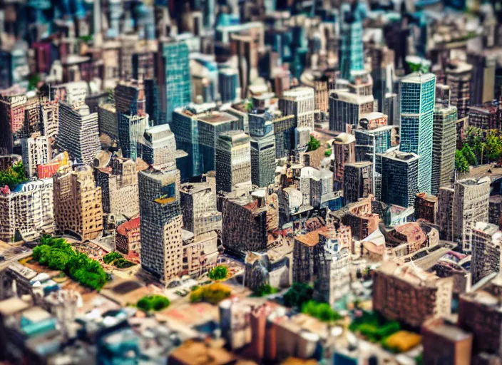 Image similar to photo city tilt-shift