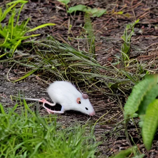 Image similar to elusive white drain rat