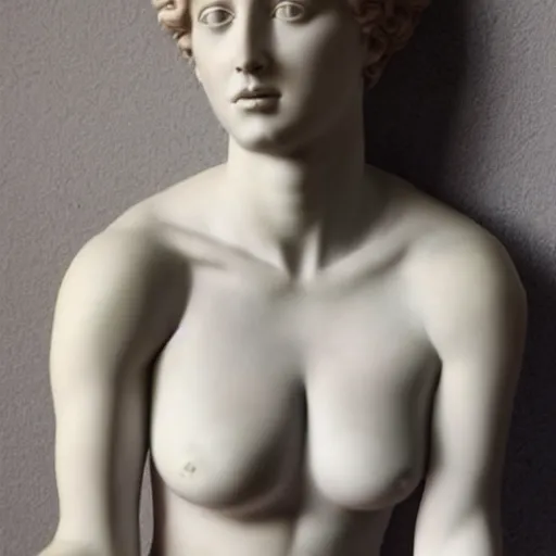 Prompt: full body sculpture of aphrodite hyperrealistic style made by michelangelo